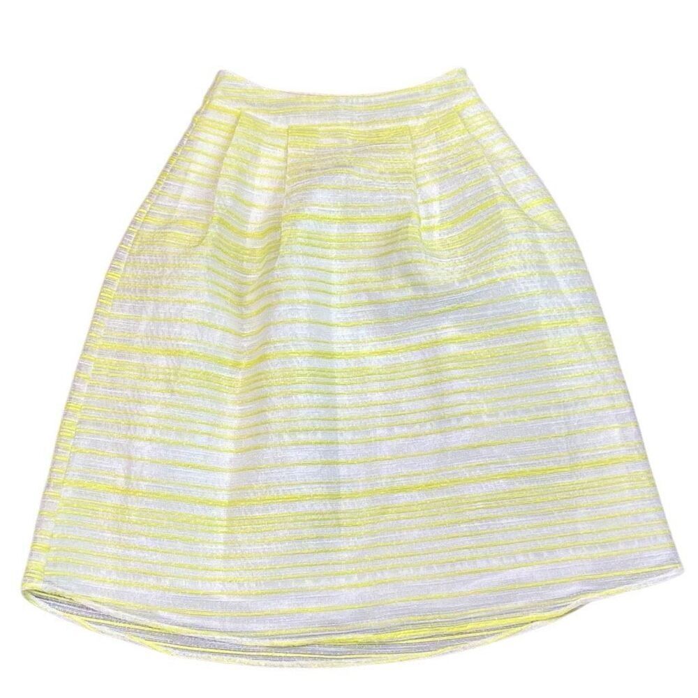 J.O.A. Los Angeles Full Summer Pleated Neon Skirt Small